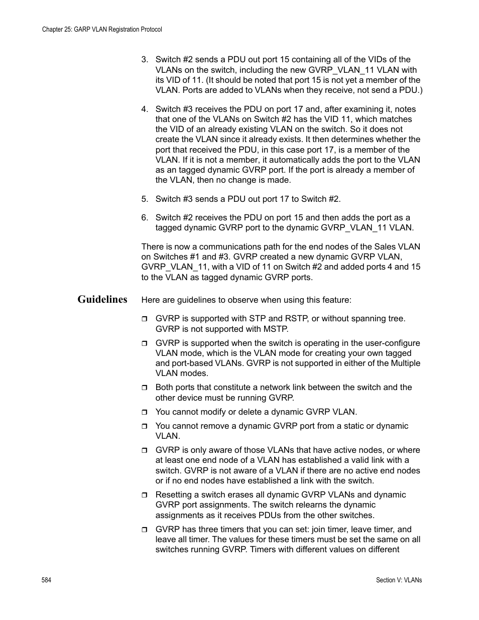 Guidelines | Allied Telesis AT-S62 User Manual | Page 584 / 822