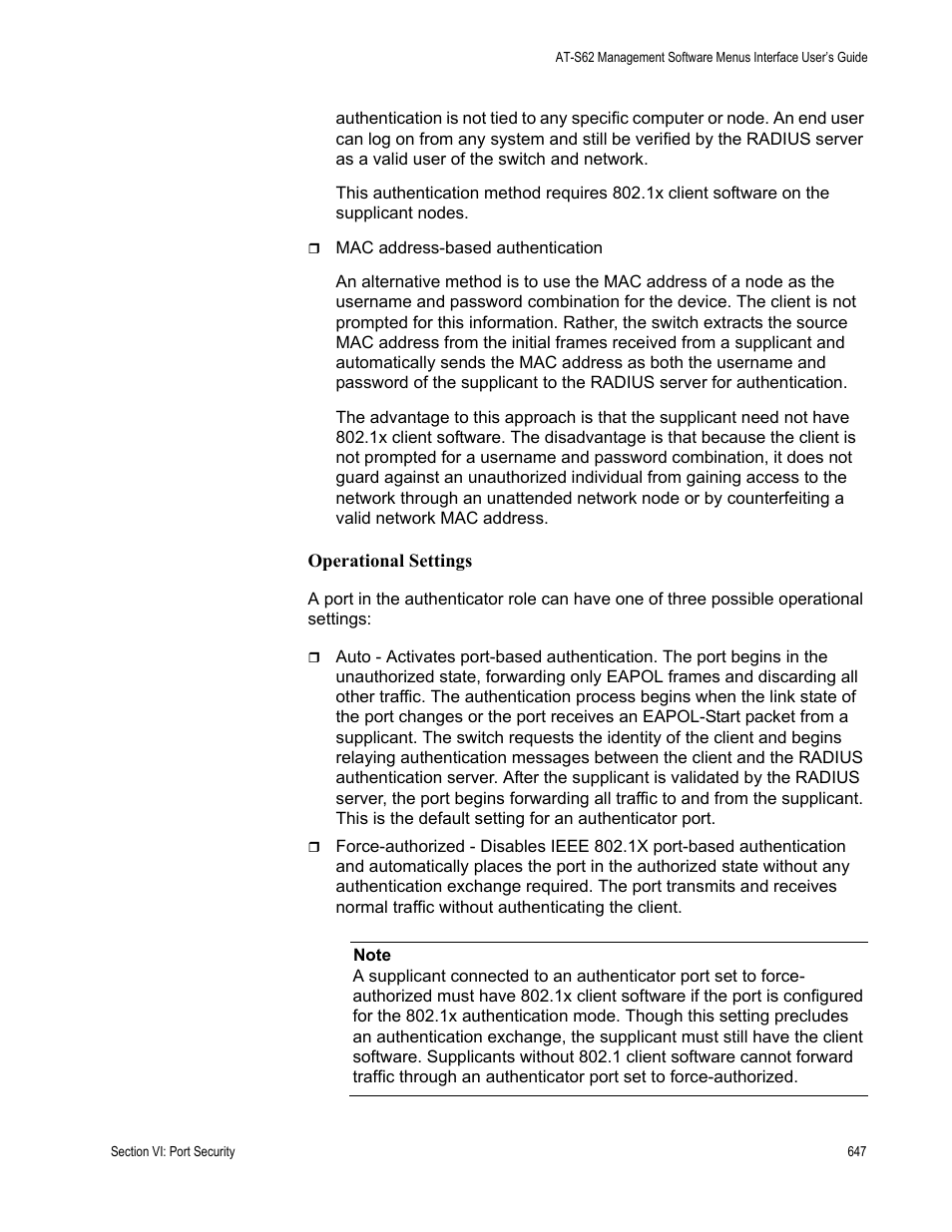 Allied Telesis AT-S62 User Manual | Page 647 / 822