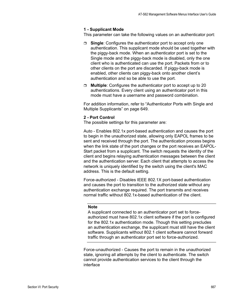 Allied Telesis AT-S62 User Manual | Page 667 / 822