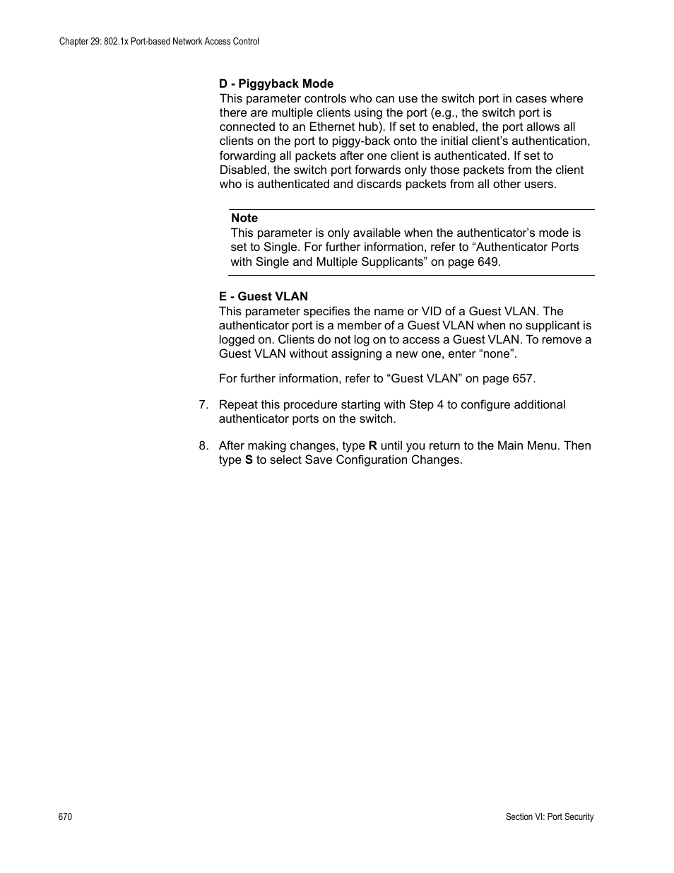 Allied Telesis AT-S62 User Manual | Page 670 / 822