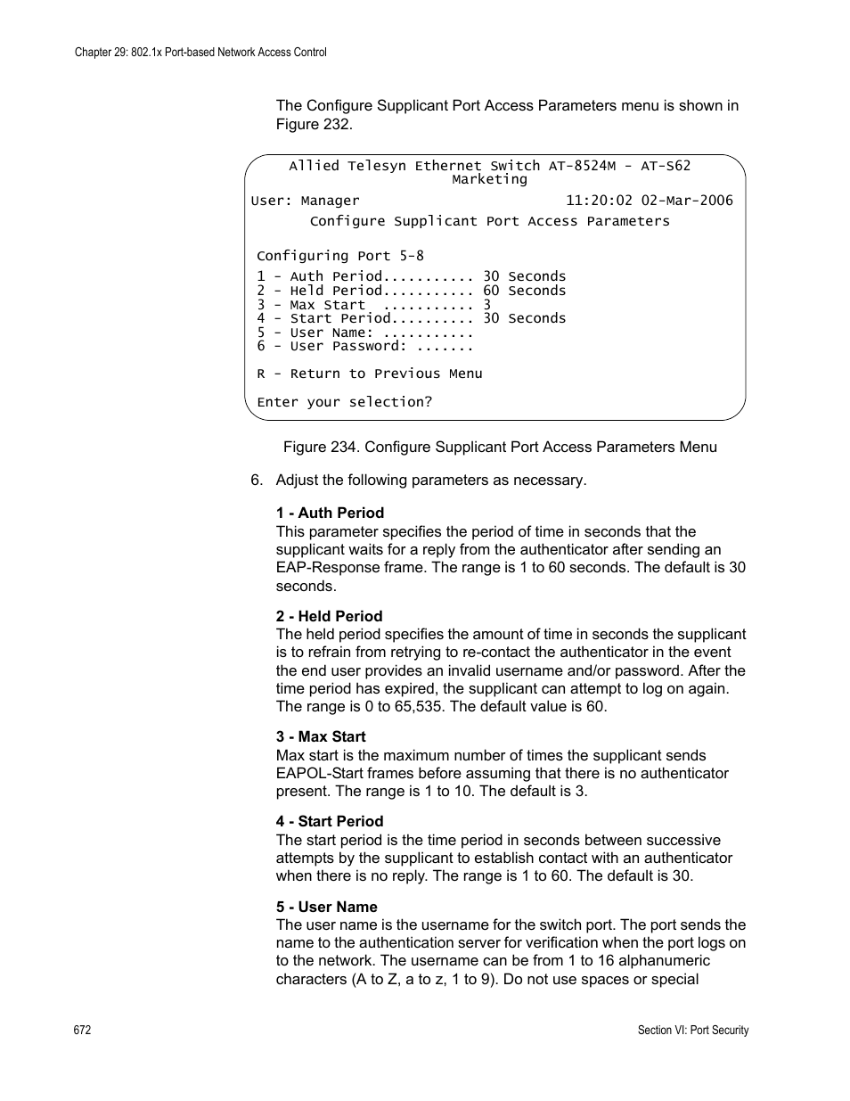 Allied Telesis AT-S62 User Manual | Page 672 / 822