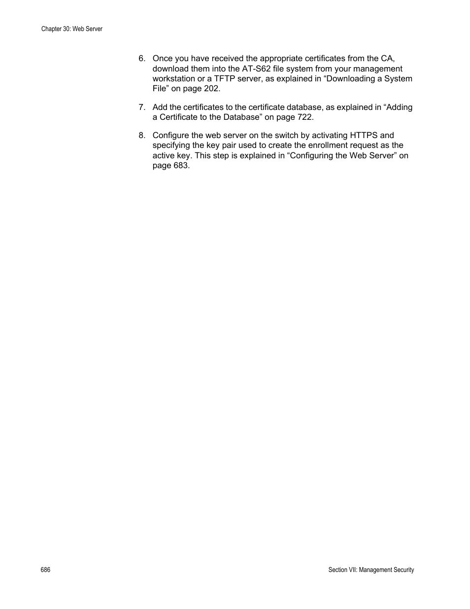 Allied Telesis AT-S62 User Manual | Page 686 / 822