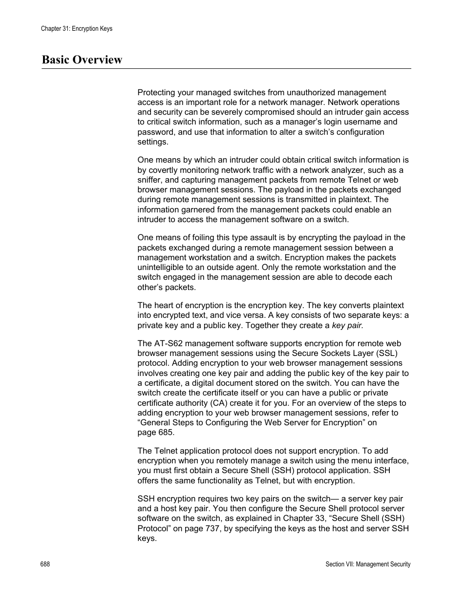 Basic overview | Allied Telesis AT-S62 User Manual | Page 688 / 822