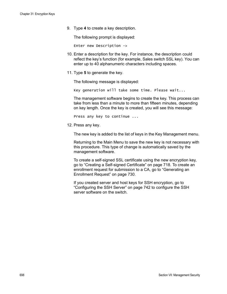 Allied Telesis AT-S62 User Manual | Page 698 / 822