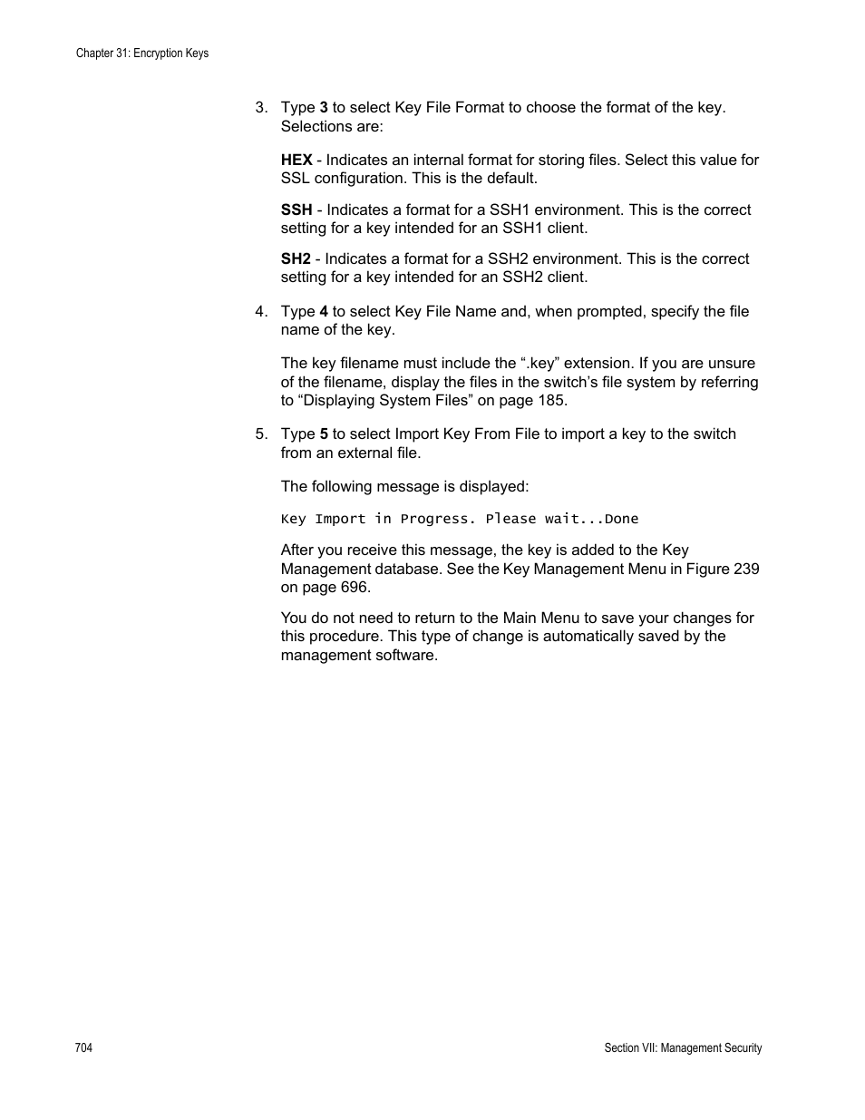 Allied Telesis AT-S62 User Manual | Page 704 / 822
