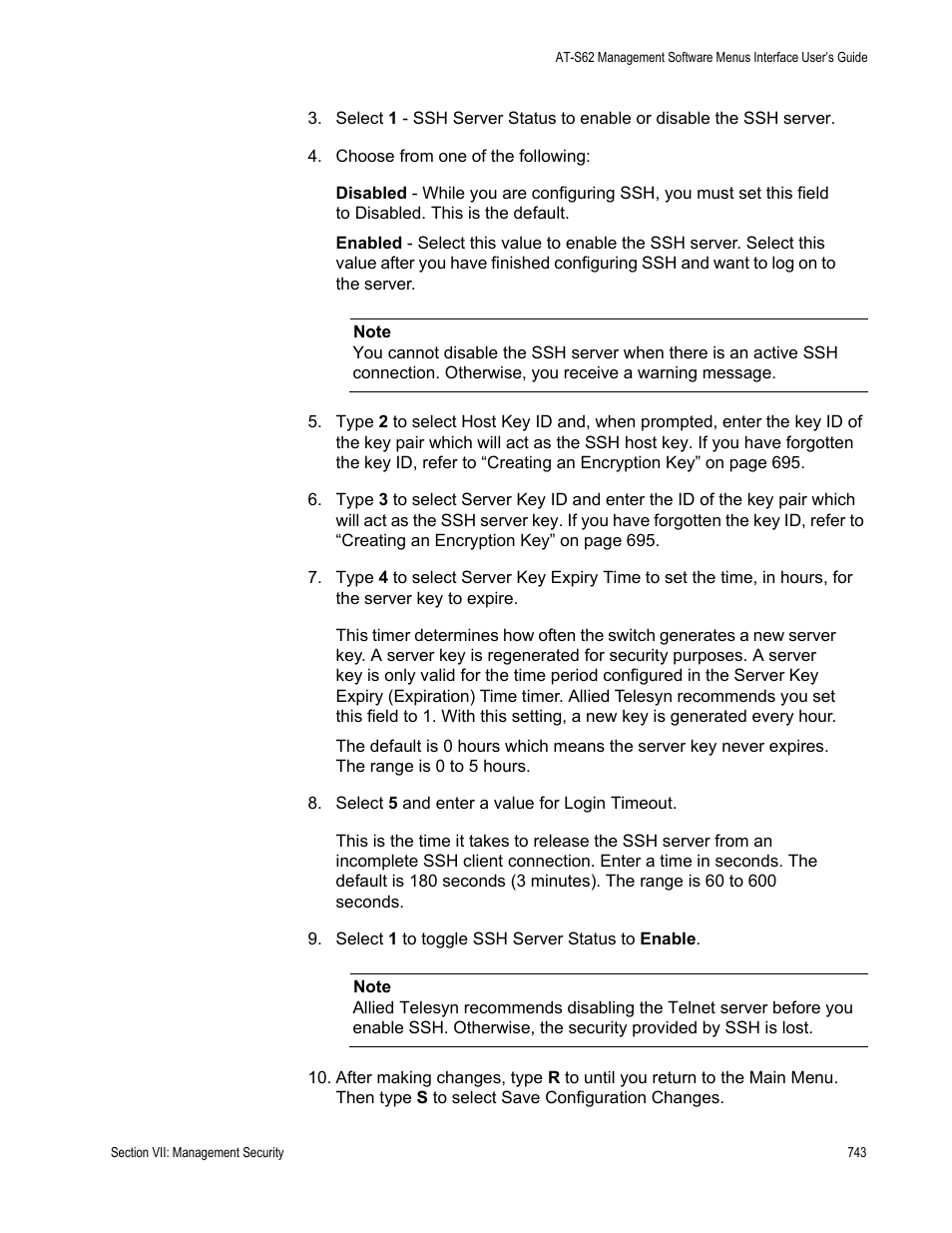 Allied Telesis AT-S62 User Manual | Page 743 / 822