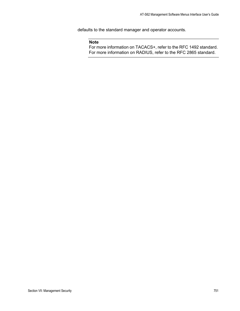 Allied Telesis AT-S62 User Manual | Page 751 / 822