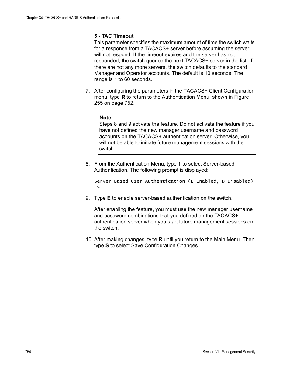 Allied Telesis AT-S62 User Manual | Page 754 / 822