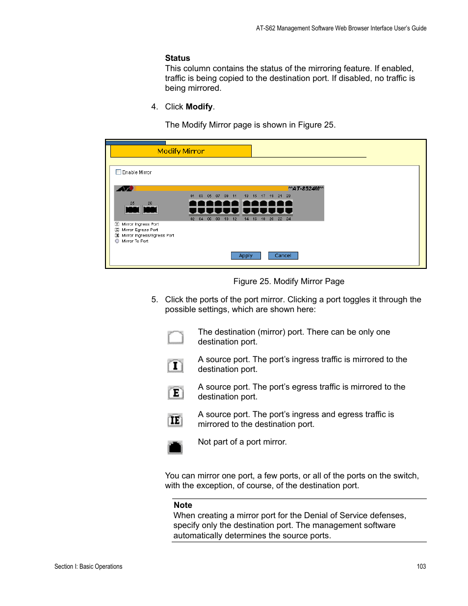 Allied Telesis AT-S62 User Manual | Page 103 / 372