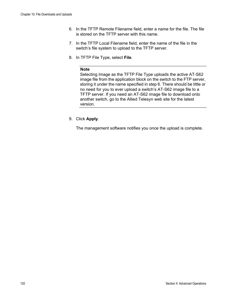 Allied Telesis AT-S62 User Manual | Page 120 / 372