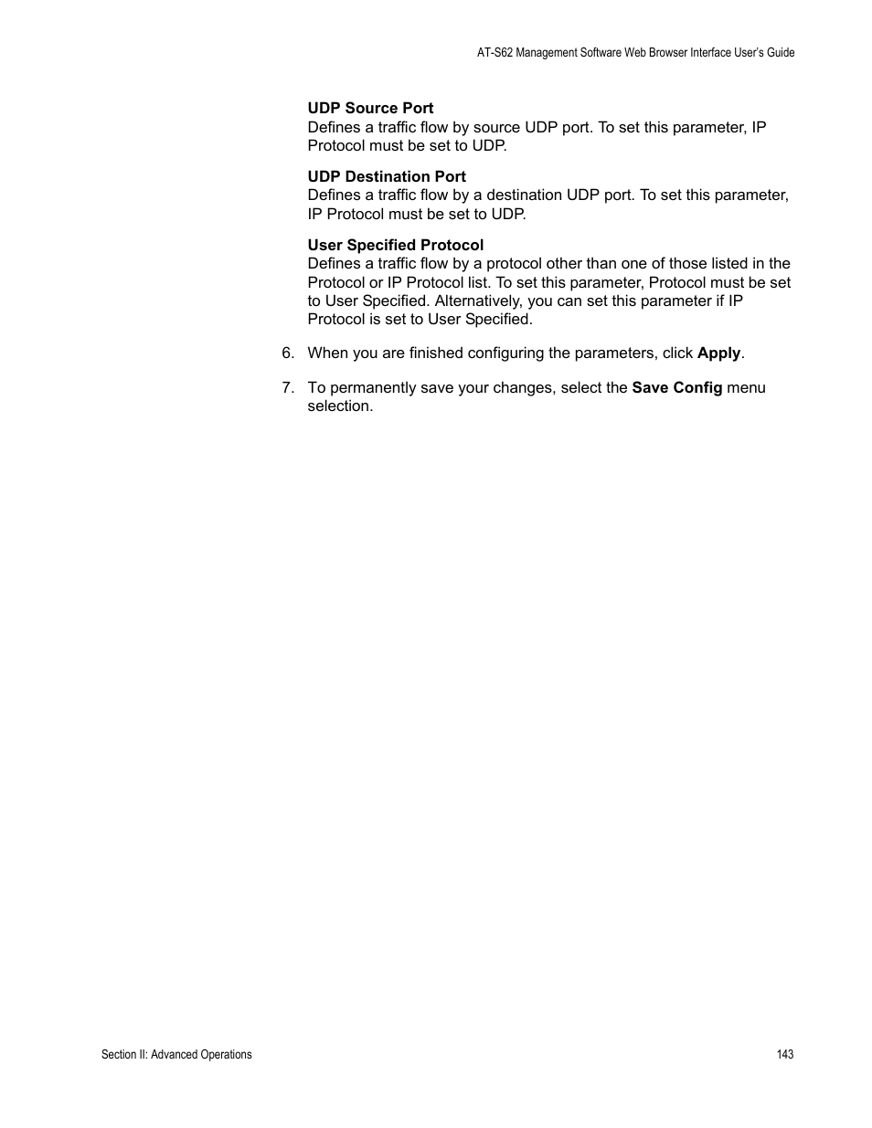 Allied Telesis AT-S62 User Manual | Page 143 / 372