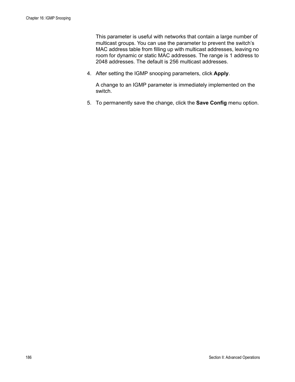 Allied Telesis AT-S62 User Manual | Page 186 / 372