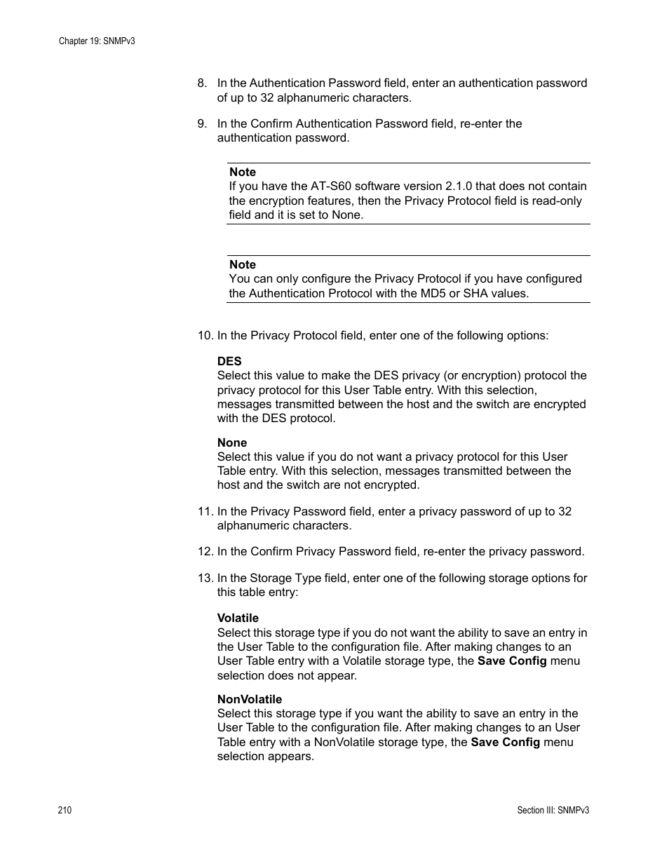 Allied Telesis AT-S62 User Manual | Page 210 / 372