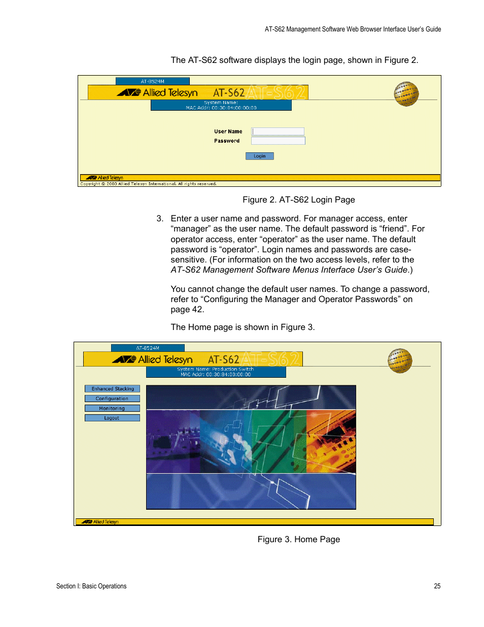 Allied Telesis AT-S62 User Manual | Page 25 / 372