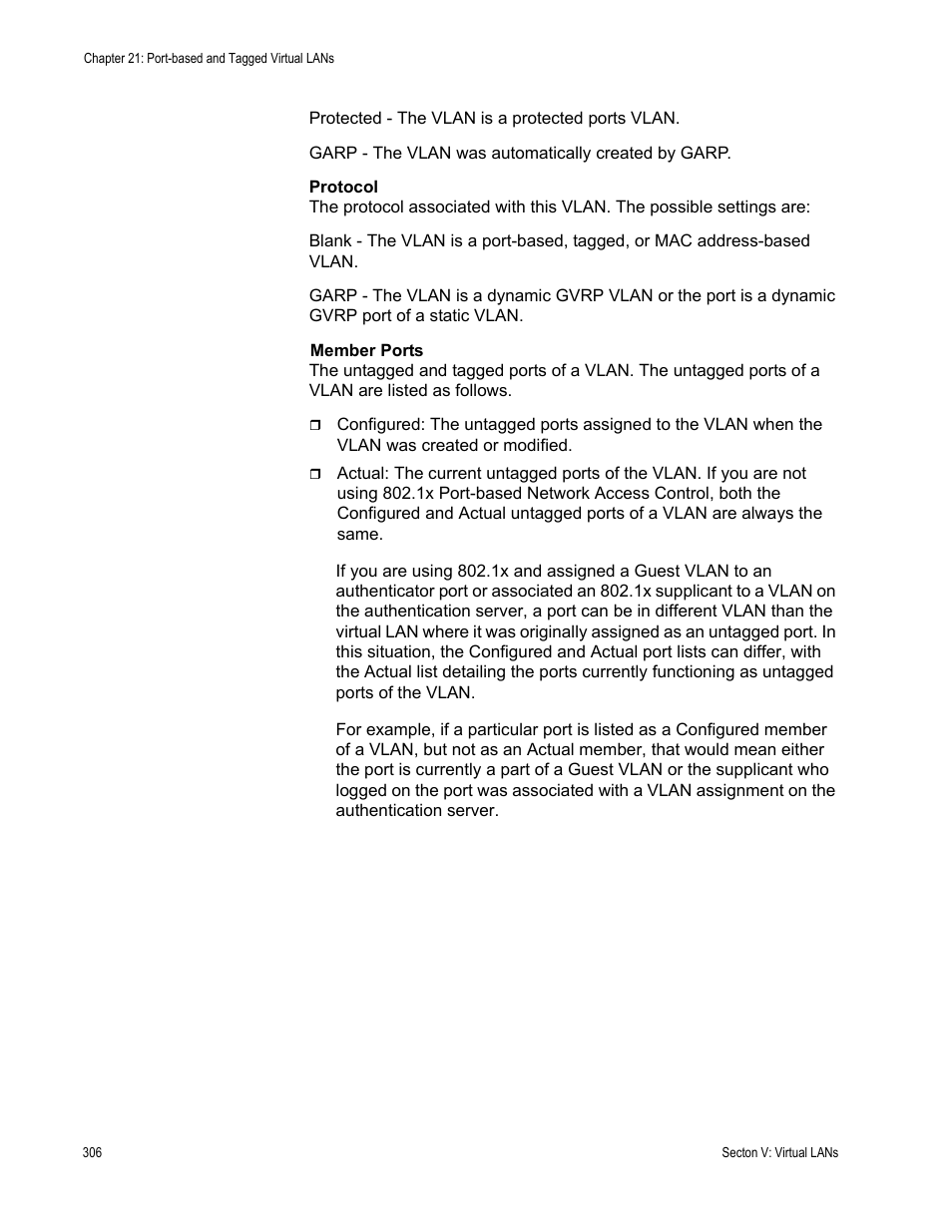 Allied Telesis AT-S62 User Manual | Page 306 / 372