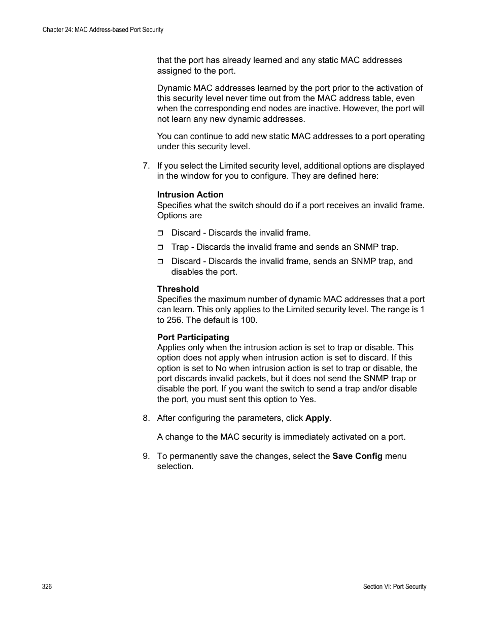 Allied Telesis AT-S62 User Manual | Page 326 / 372