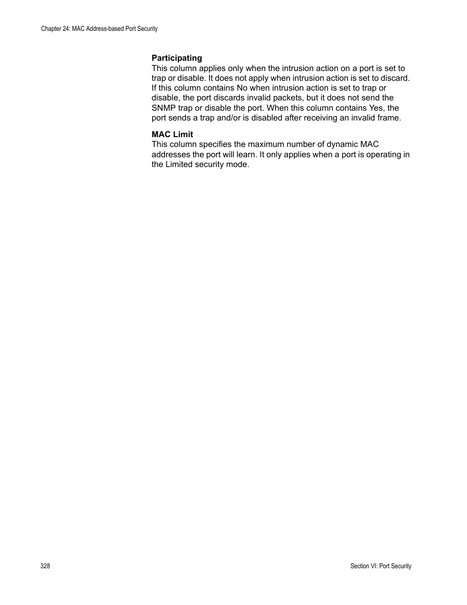 Allied Telesis AT-S62 User Manual | Page 328 / 372