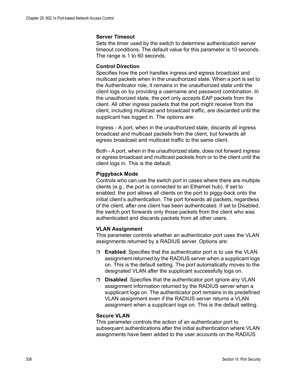 Allied Telesis AT-S62 User Manual | Page 338 / 372
