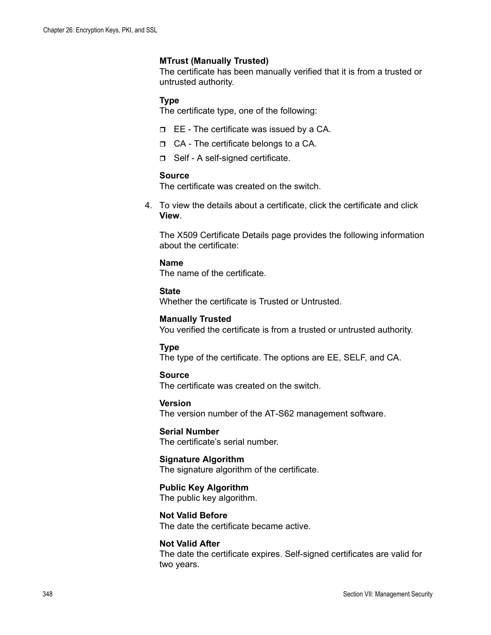 Allied Telesis AT-S62 User Manual | Page 348 / 372