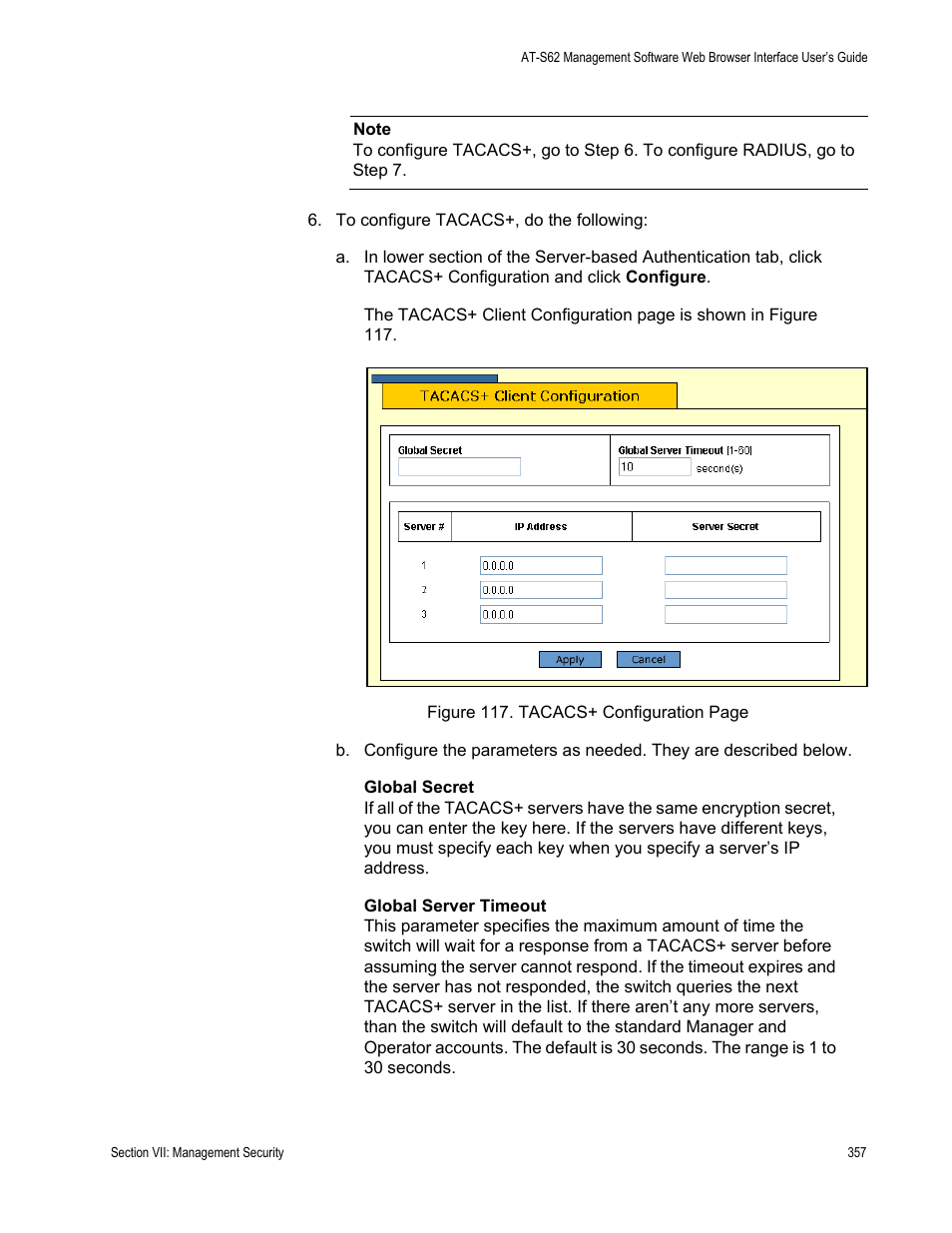 Allied Telesis AT-S62 User Manual | Page 357 / 372
