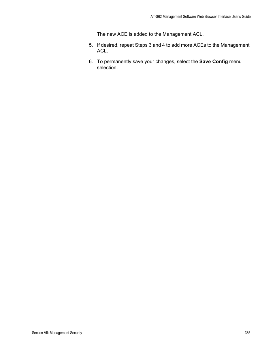 Allied Telesis AT-S62 User Manual | Page 365 / 372