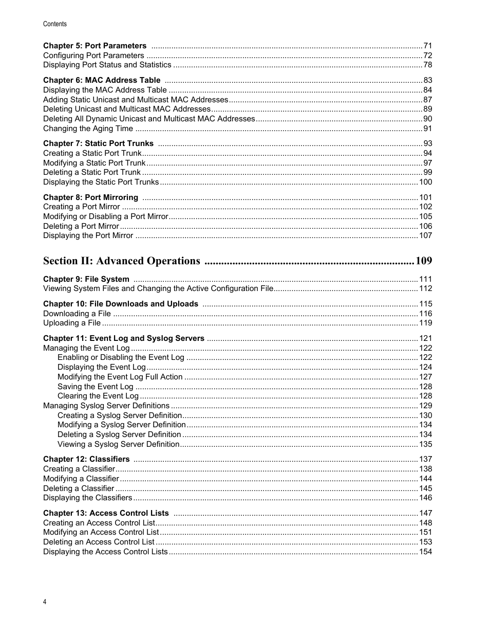 Allied Telesis AT-S62 User Manual | Page 4 / 372