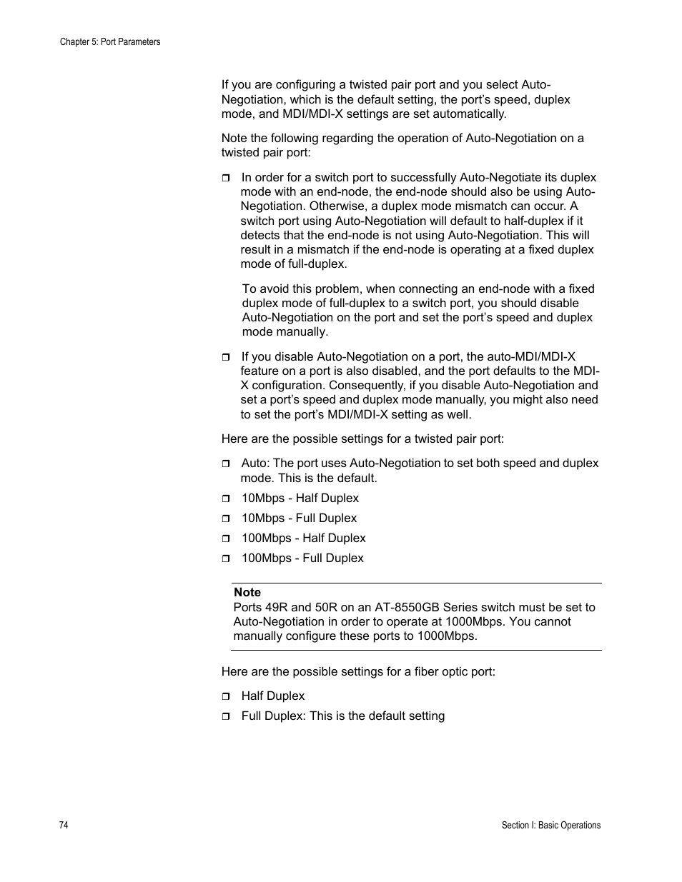 Allied Telesis AT-S62 User Manual | Page 74 / 372