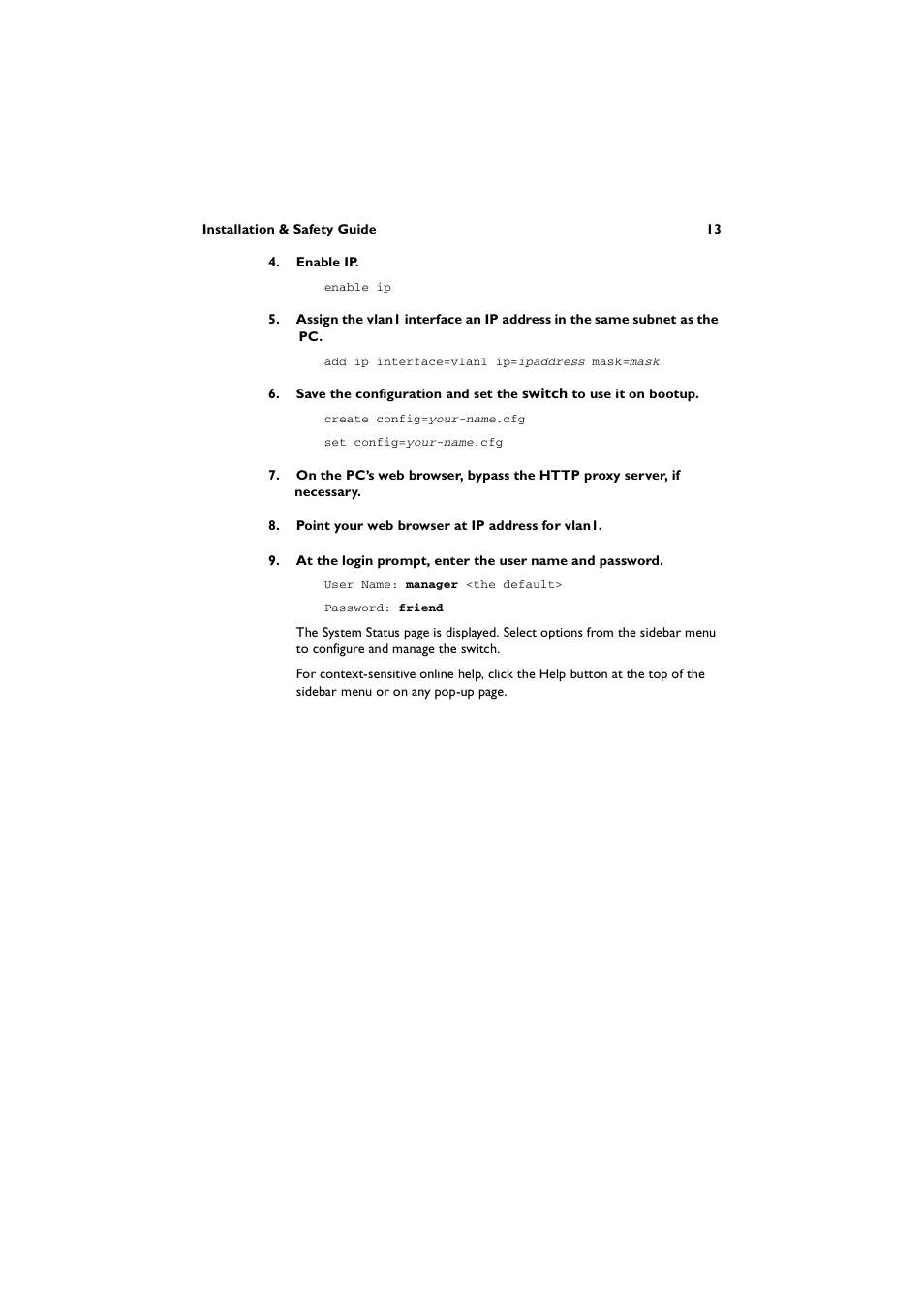 Allied Telesis AT-8600 Series Switch User Manual | Page 13 / 36