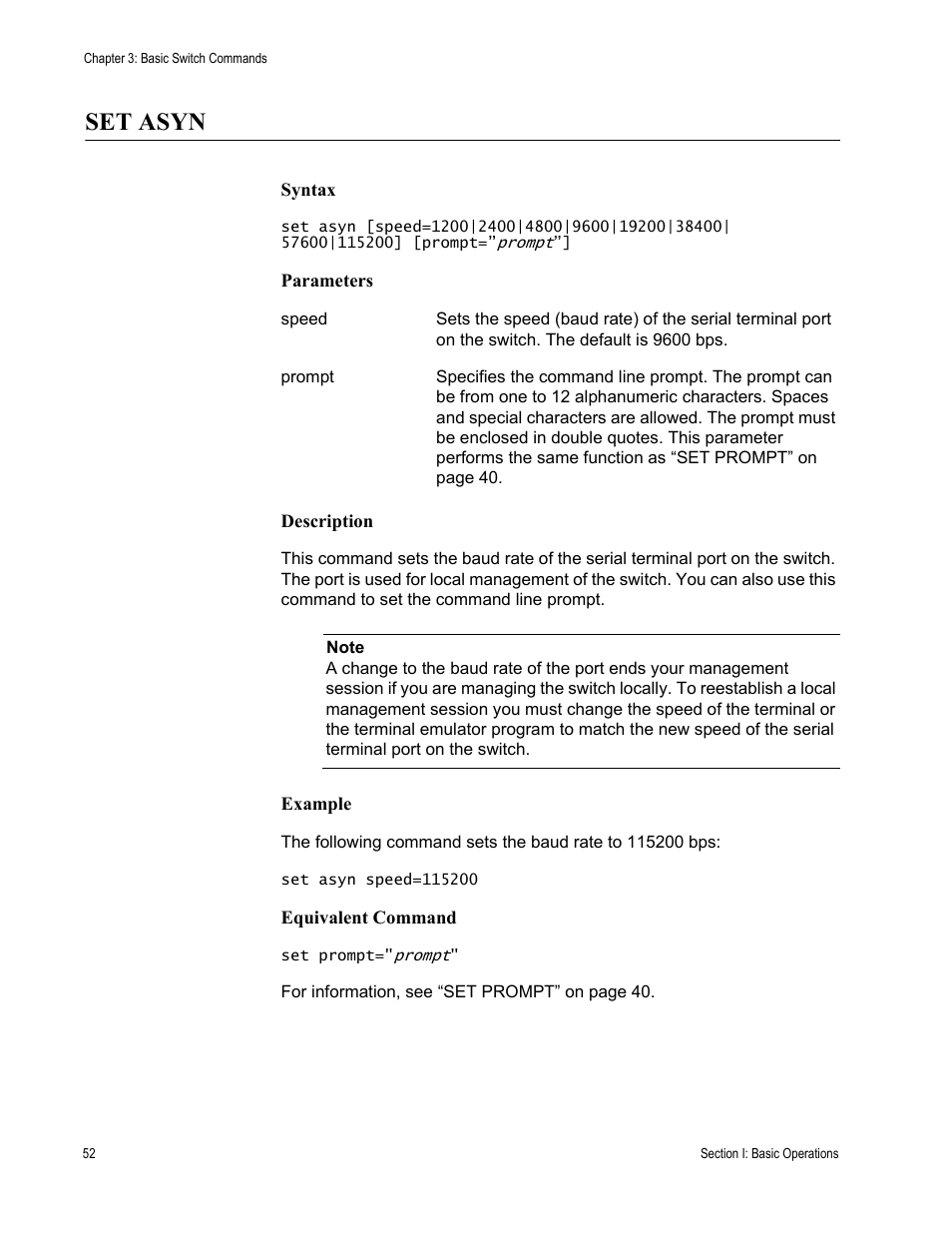 Set asyn | Allied Telesis AT-S63 User Manual | Page 52 / 718