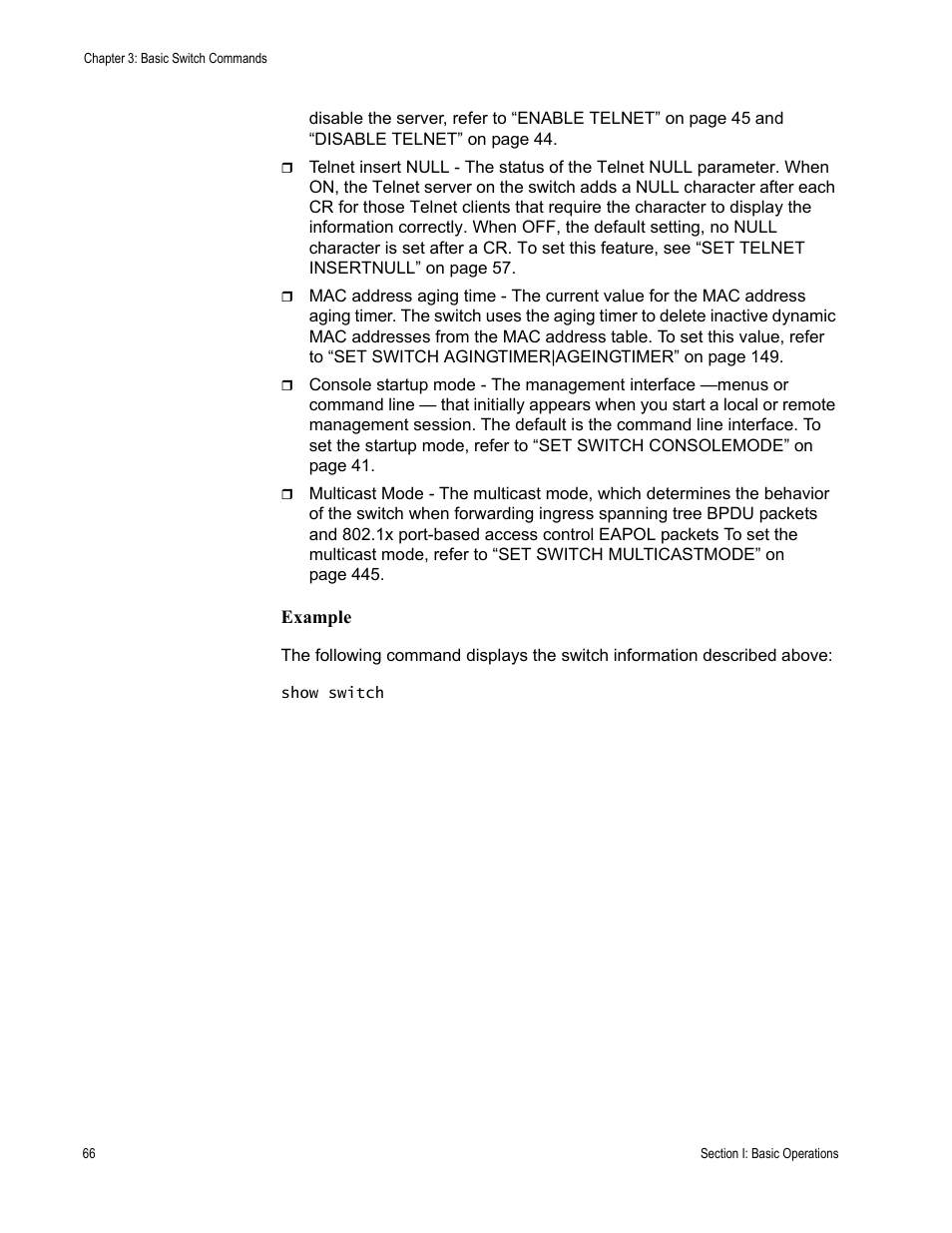 Allied Telesis AT-S63 User Manual | Page 66 / 718