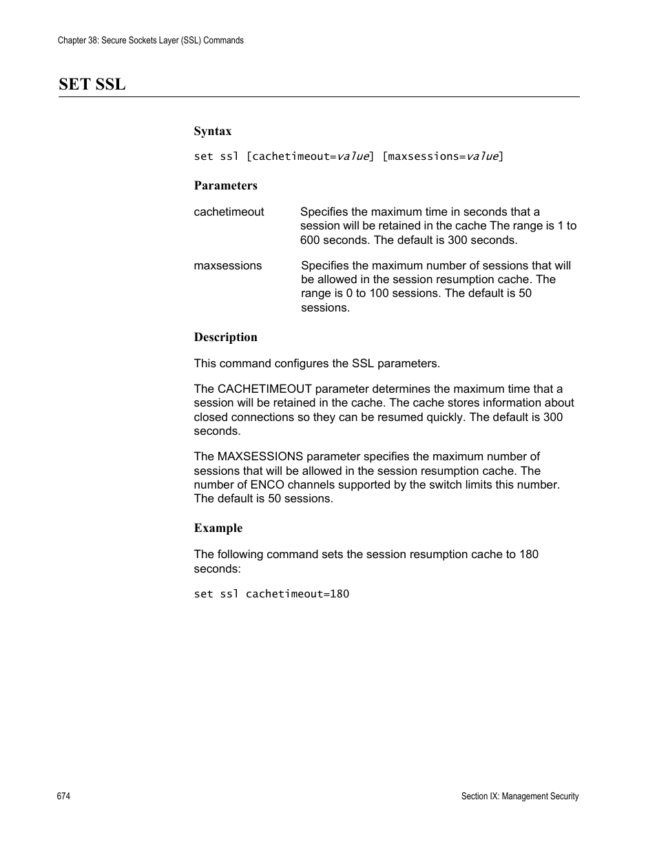 Set ssl | Allied Telesis AT-S63 User Manual | Page 674 / 718