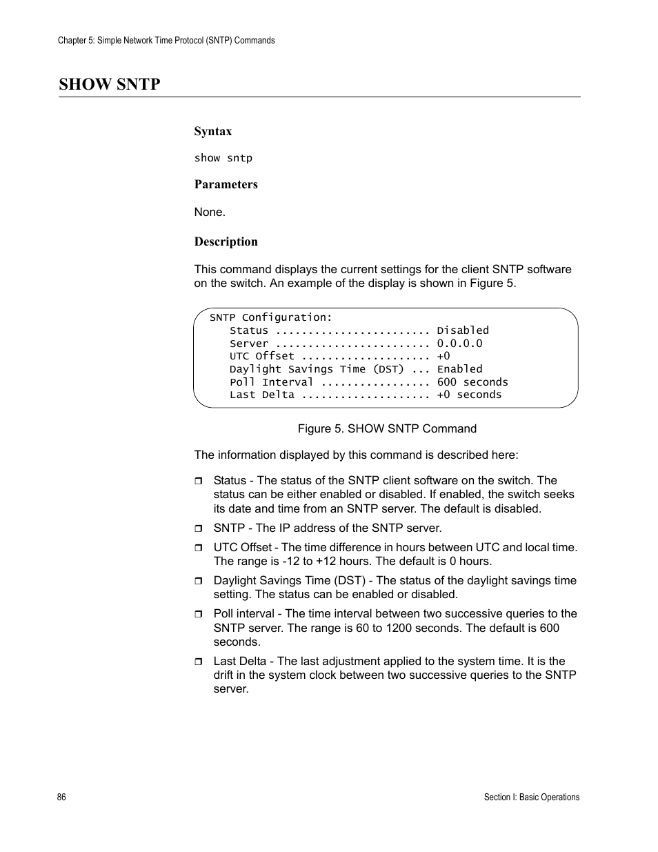 Show sntp | Allied Telesis AT-S63 User Manual | Page 86 / 718