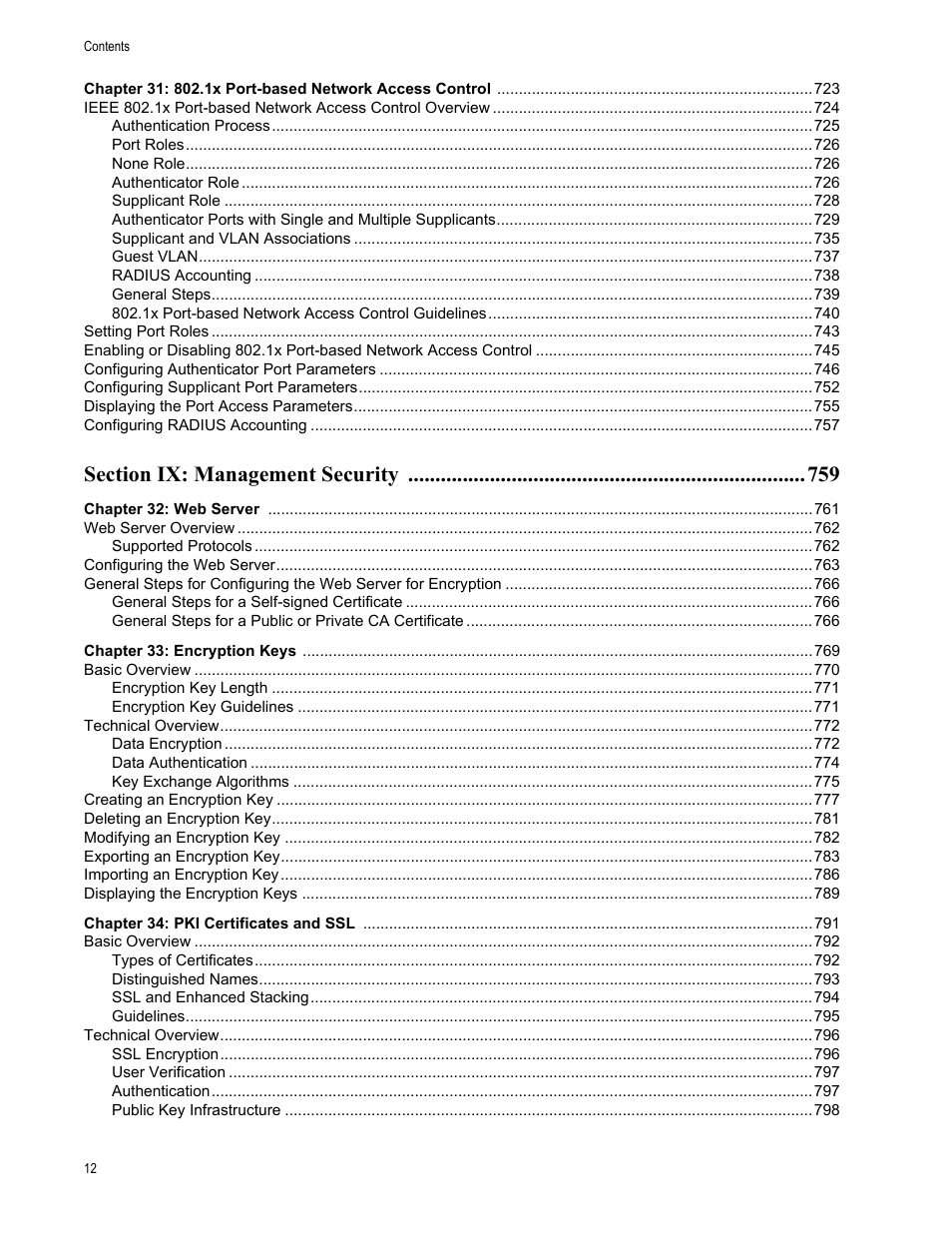 Allied Telesis AT-S63 User Manual | Page 12 / 944