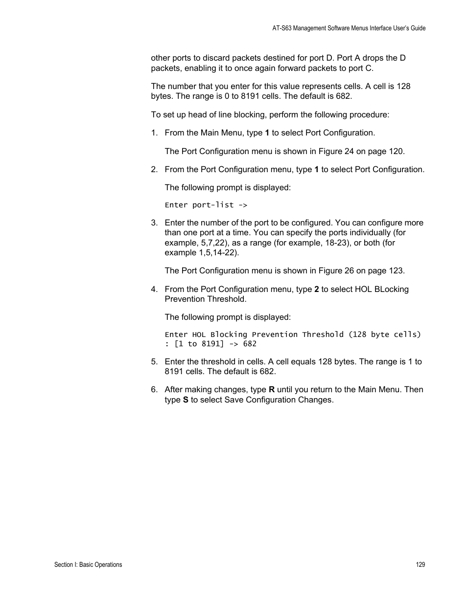 Allied Telesis AT-S63 User Manual | Page 129 / 944