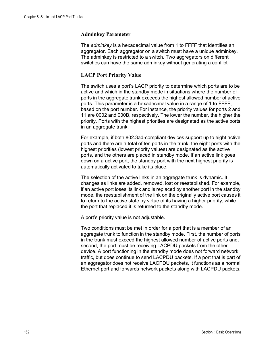 Allied Telesis AT-S63 User Manual | Page 162 / 944