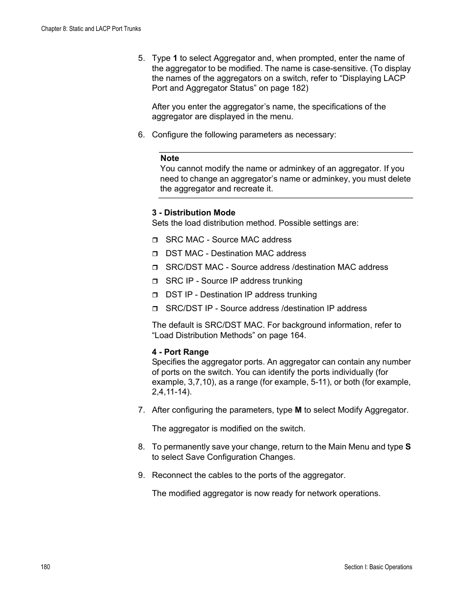 Allied Telesis AT-S63 User Manual | Page 180 / 944
