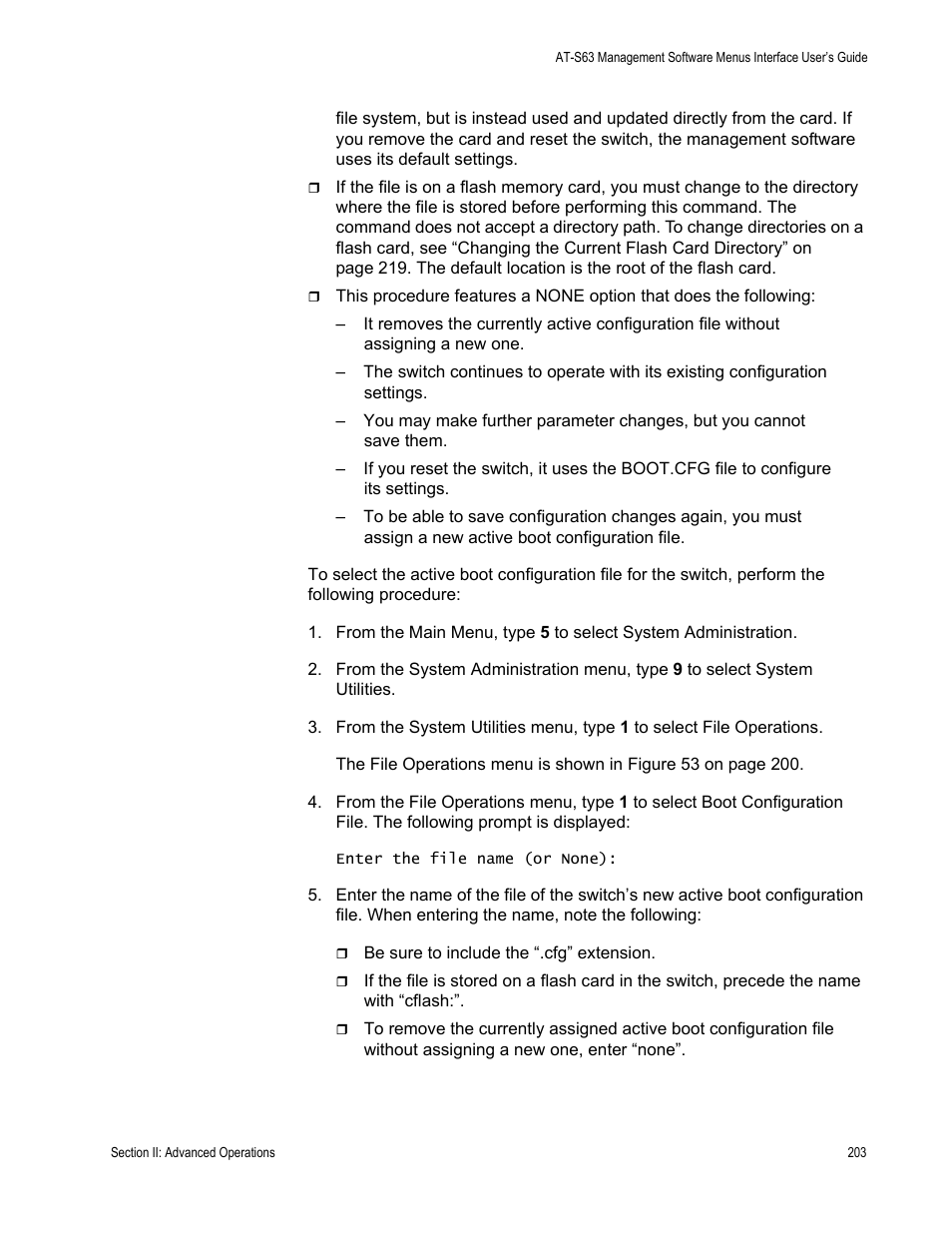 Allied Telesis AT-S63 User Manual | Page 203 / 944