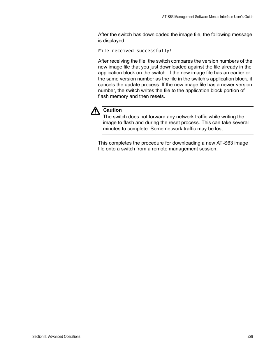 Allied Telesis AT-S63 User Manual | Page 229 / 944