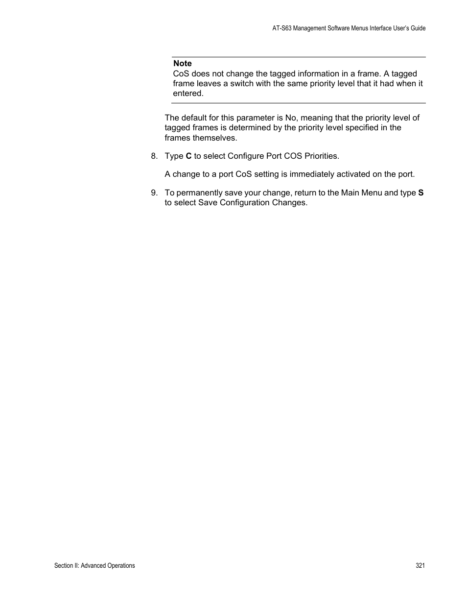 Allied Telesis AT-S63 User Manual | Page 321 / 944