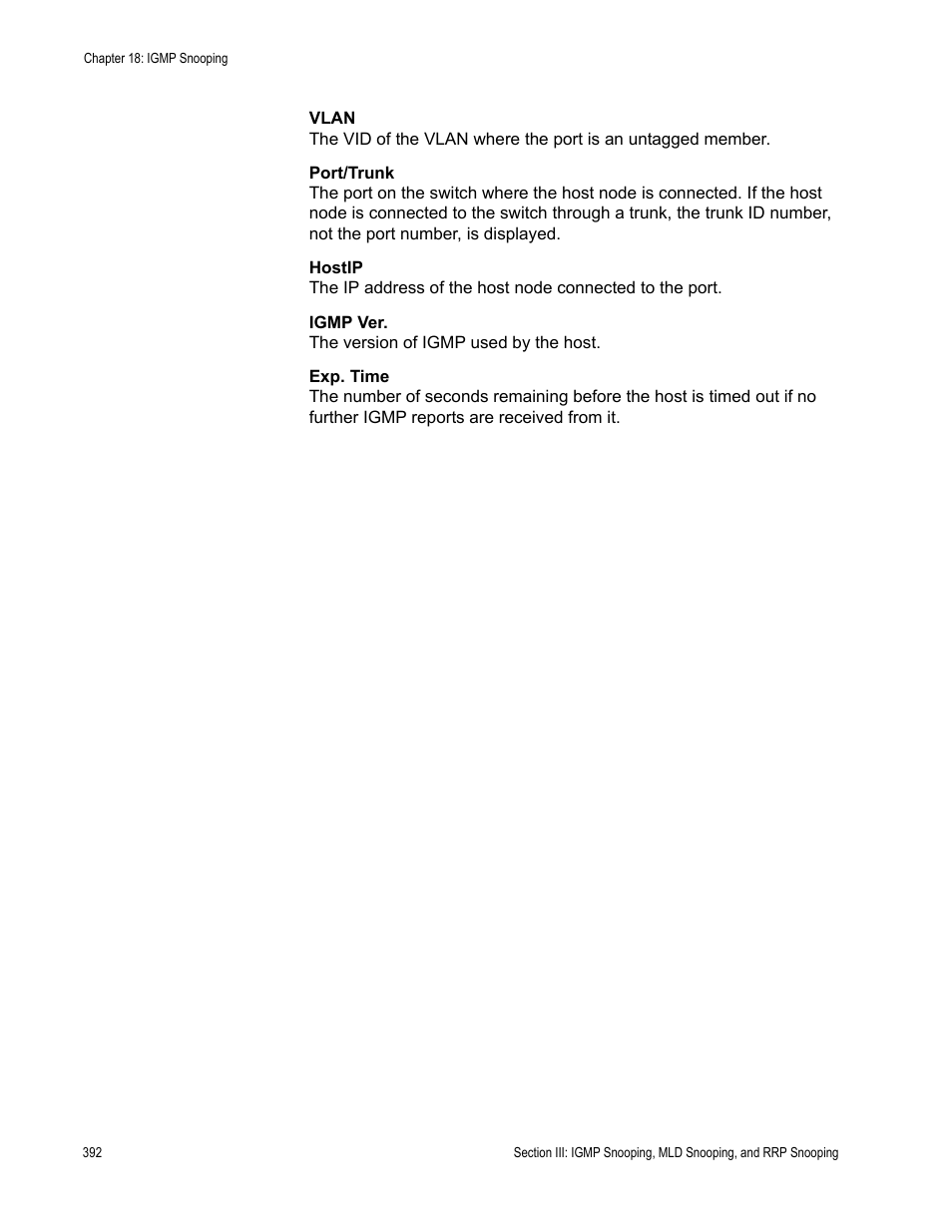 Allied Telesis AT-S63 User Manual | Page 392 / 944