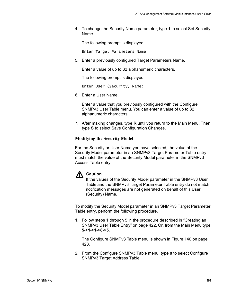 Allied Telesis AT-S63 User Manual | Page 491 / 944