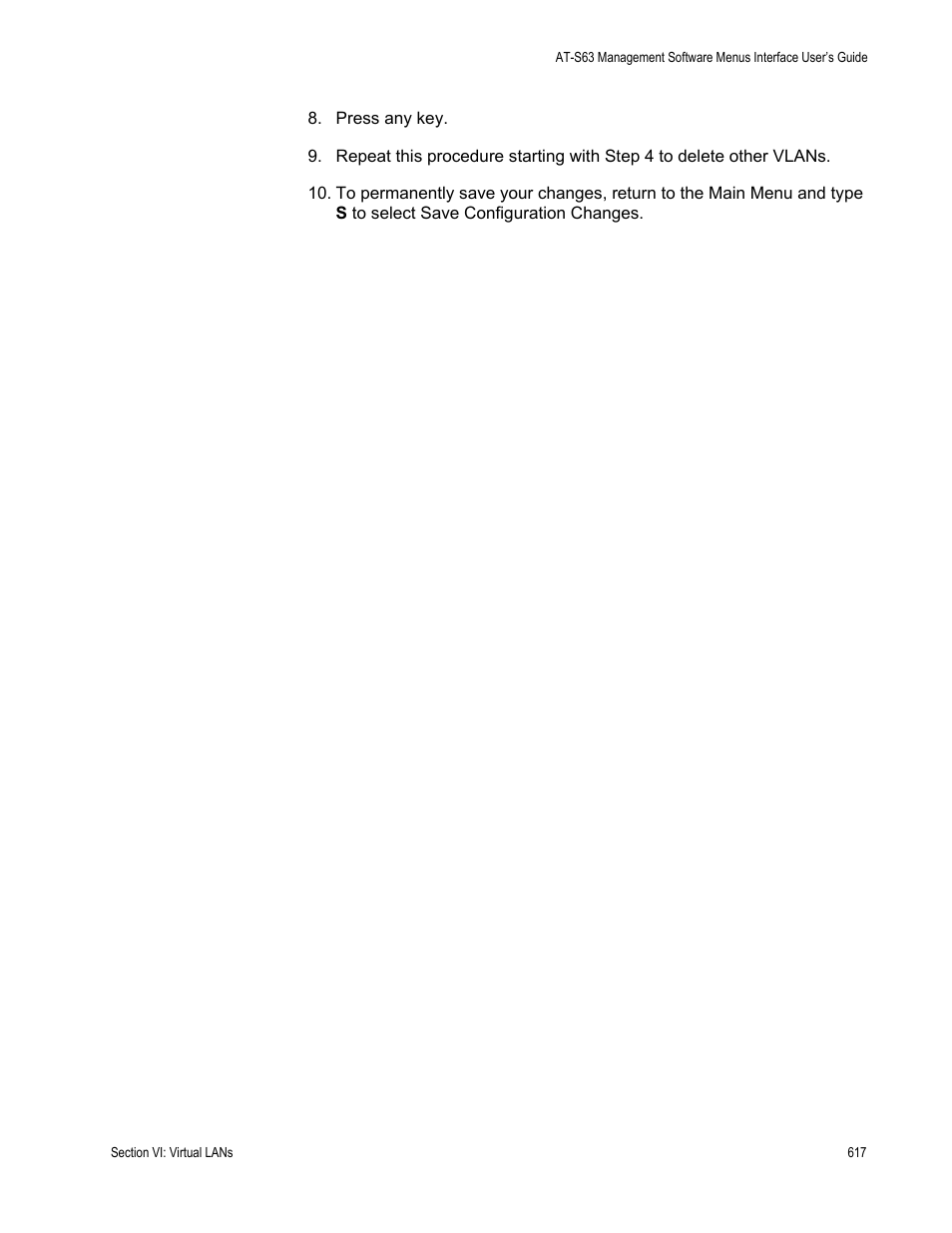 Allied Telesis AT-S63 User Manual | Page 617 / 944