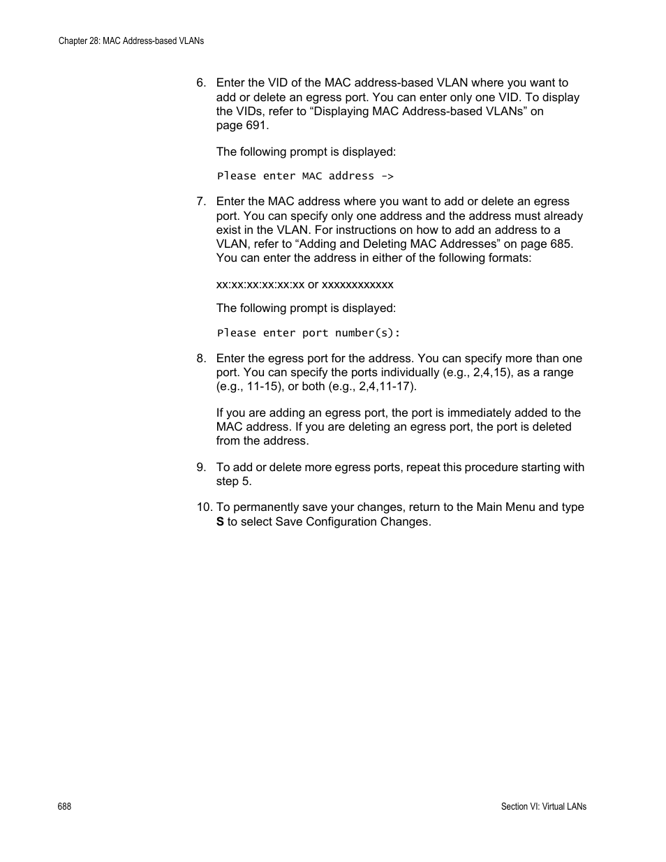 Allied Telesis AT-S63 User Manual | Page 688 / 944