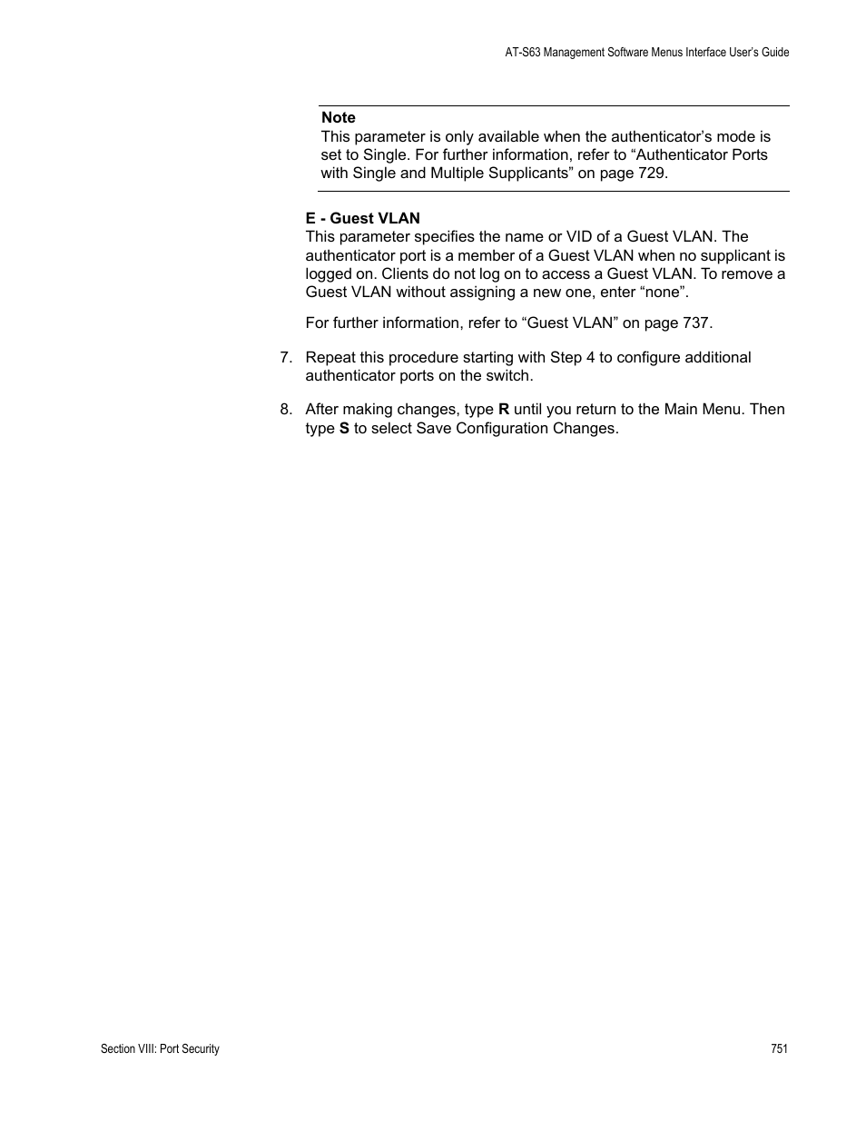 Allied Telesis AT-S63 User Manual | Page 751 / 944
