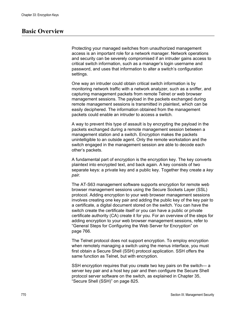Basic overview | Allied Telesis AT-S63 User Manual | Page 770 / 944