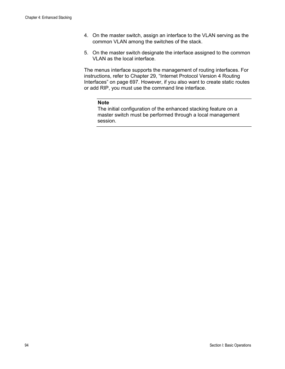 Allied Telesis AT-S63 User Manual | Page 94 / 944