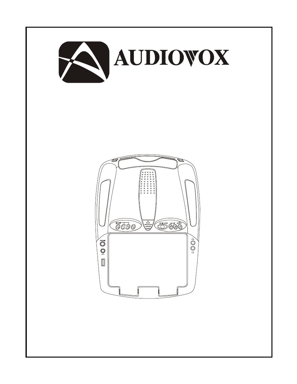 Audiovox VOD1023 P User Manual | 11 pages