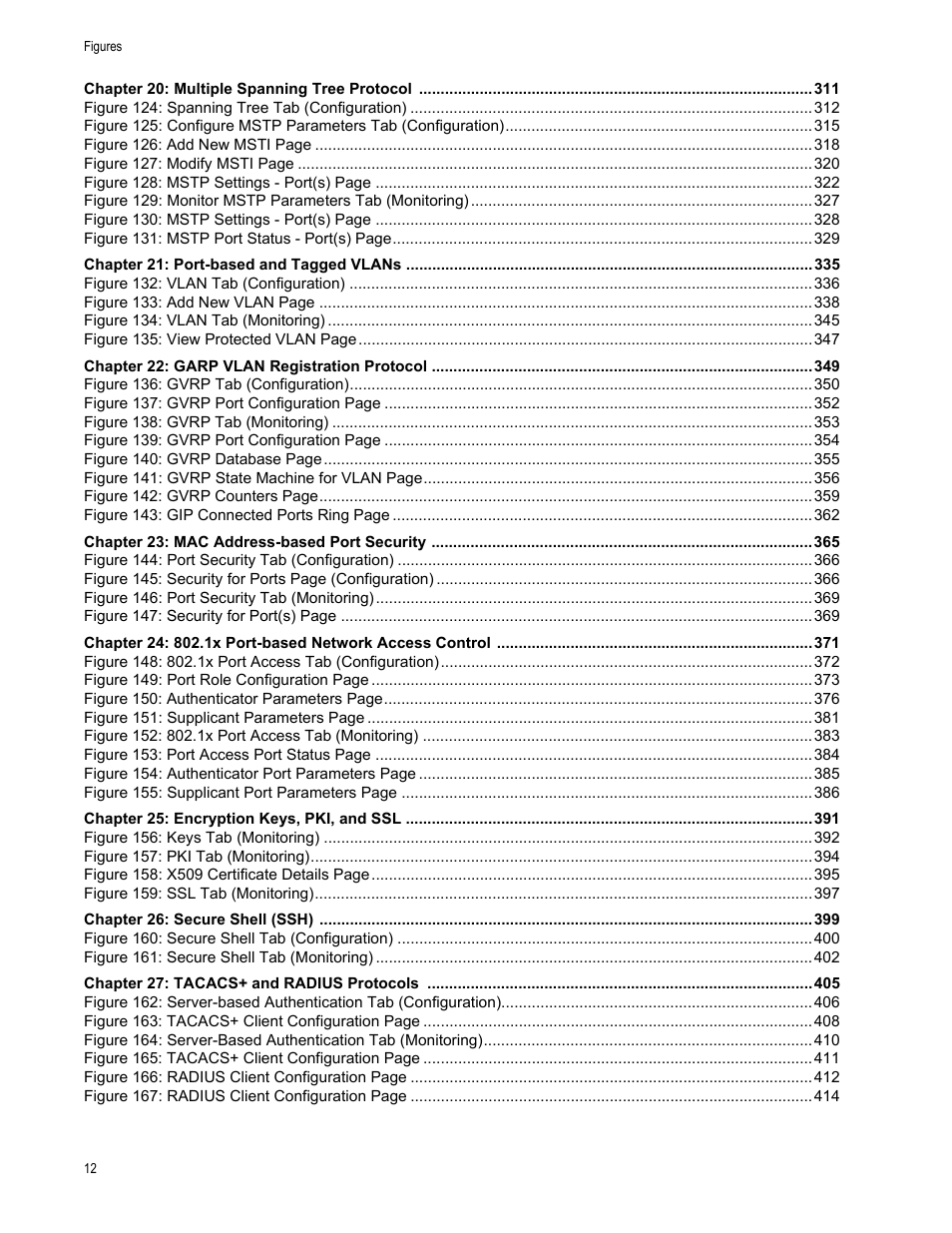 Allied Telesis AT-S63 User Manual | Page 12 / 430