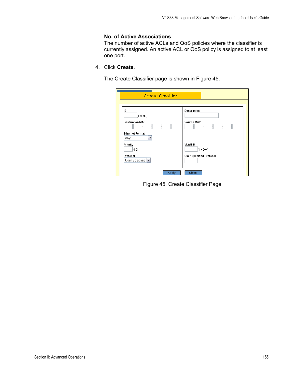 Allied Telesis AT-S63 User Manual | Page 155 / 430