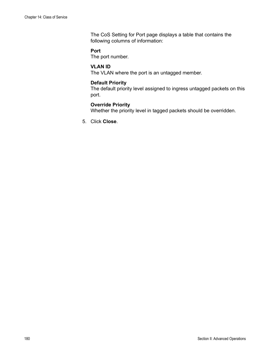 Allied Telesis AT-S63 User Manual | Page 180 / 430